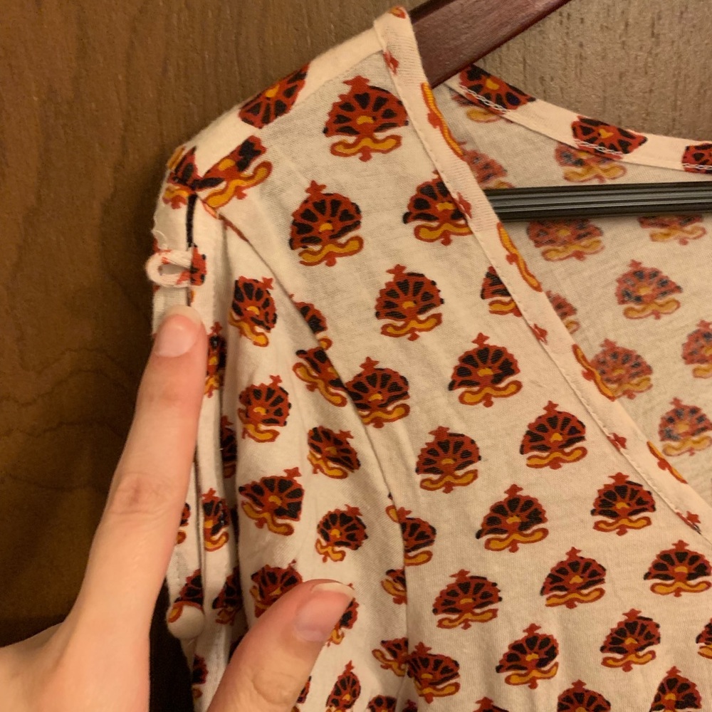 Lucky Brand Royal Fan Blouse - Picture 4 of 6
